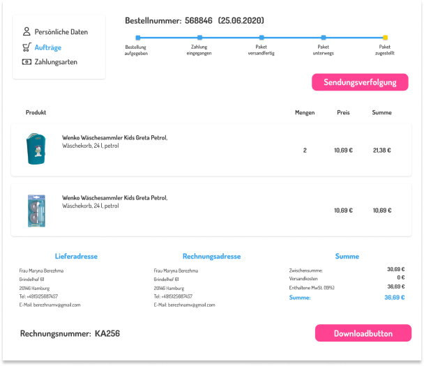 Unser Projekt Gestalten cart Unser Projekt Gestalten cart ein Foto